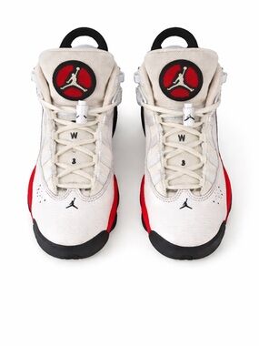 Nike Air Jordan Youth Sneakers – Size 4.5Y – White/Red/Black